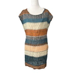 Maliparmi Mix Print Patchwork Dress